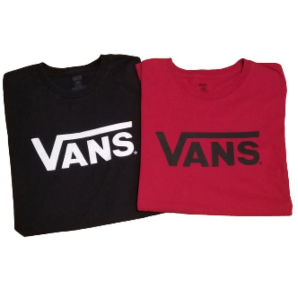 Lot of 2 | Vans Men's Large Short Sleeve T-Shirt L - Picture 1 of 9